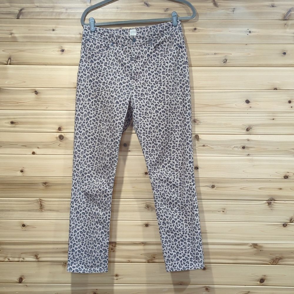 Rebecca Taylor La Vies Women Jeans‎ 29 Tan Ocelot Ines Jean